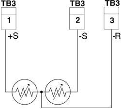 Input Connection for 700 Series (3-wire)